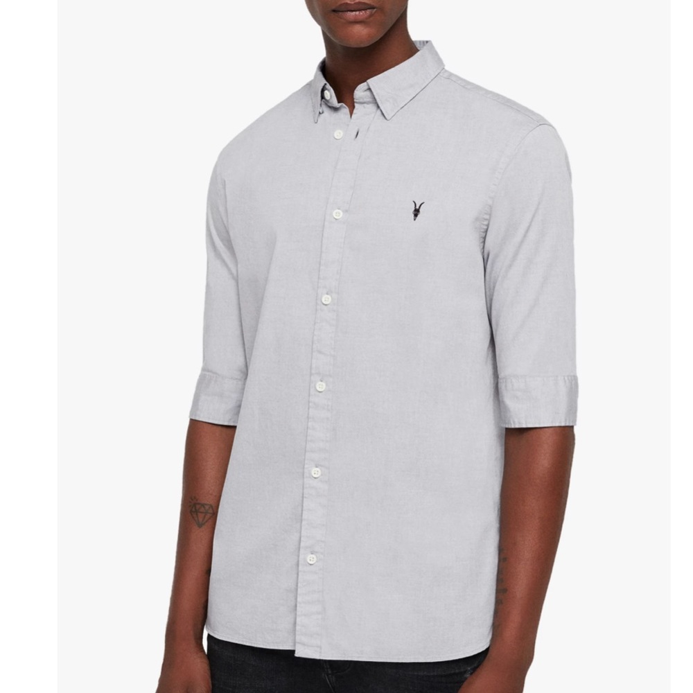 All Saints Redondo Half Sleeve Shirt